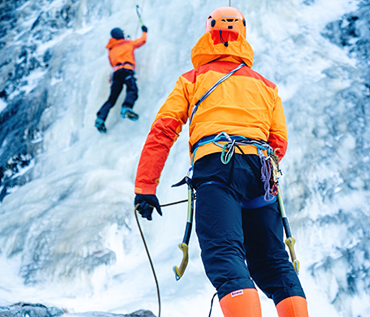 ice-climbing Ice climbing